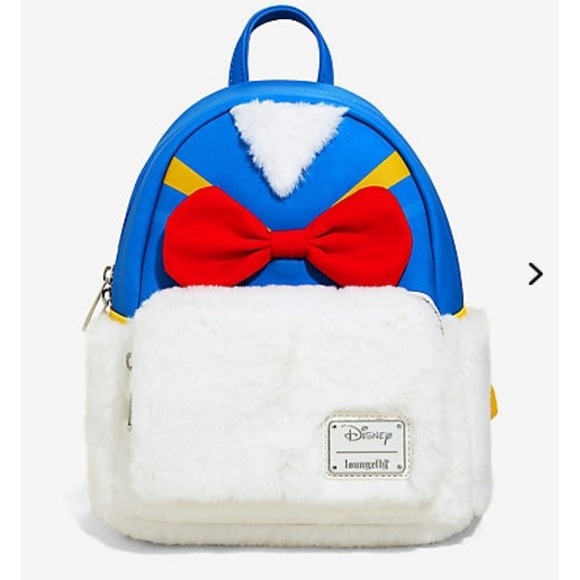 Loungefly Handbags - LOUNGEFLY DISNEY Donald Duck figural mini backpack
